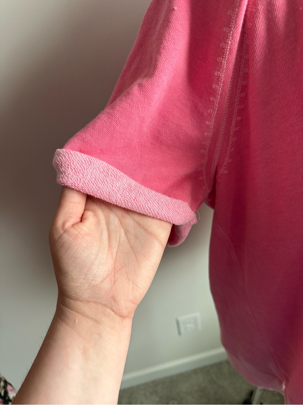 GAP Pink Pullover Oversized Hoodie Size XL - Picture 6 of 6